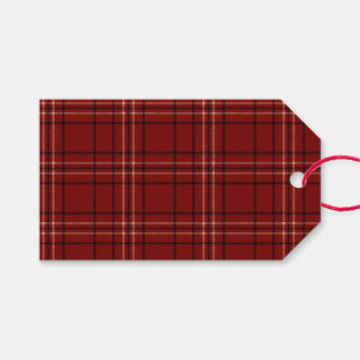 Rich Tartan Gift Tags