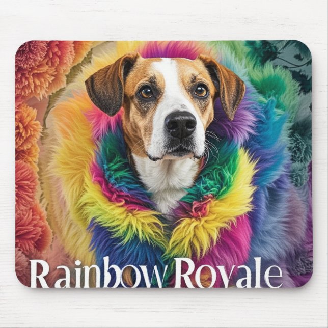 Rich Textures: Elevating Interior Design  Mouse Mat (Front)