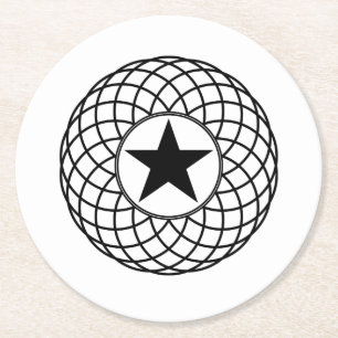 Rich Witch Society Round Coaster
