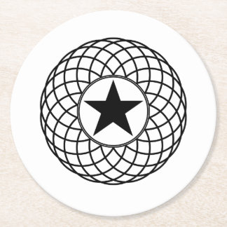 Rich Witch Society Round Coaster
