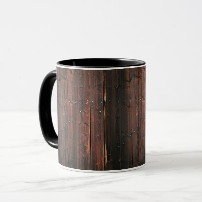 Rich Wooden Mug (Front Left)