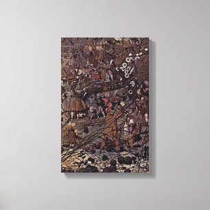 Richard Dadd - The Fairy Fellers Master-Stroke Canvas Print