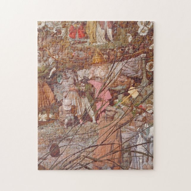 Richard Dadd - The Fairy Feller's Master-Stroke Jigsaw Puzzle (Vertical)