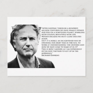Richard Dawkins Postcard