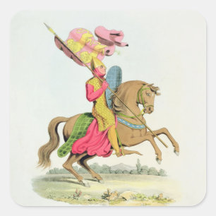 Richard Fitzhugh, Constable of Chester and Standar Square Sticker