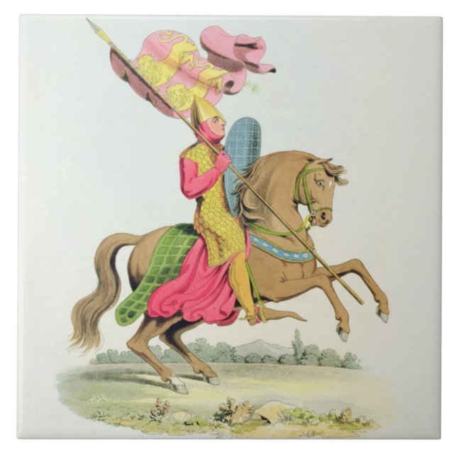 Richard Fitzhugh, Constable of Chester and Standar Tile (Front)