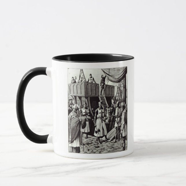 Richard I sets sail for the Holy Land, 1939 Mug (Left)