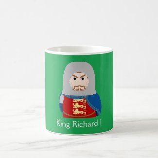 Richard I (the Lionheart) King of England Coffee Mug