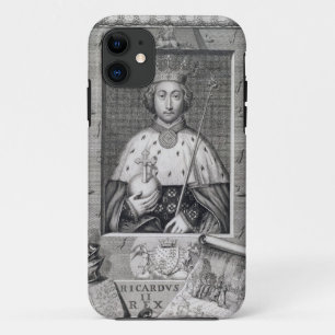 Richard II (1367-1400) King of England 1377-99, af iPhone 11 Case