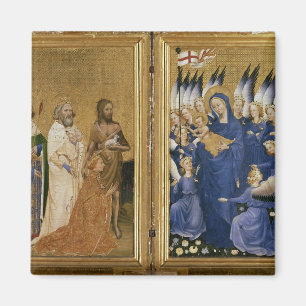 Richard II Presented to the Virgin and Child Magnet