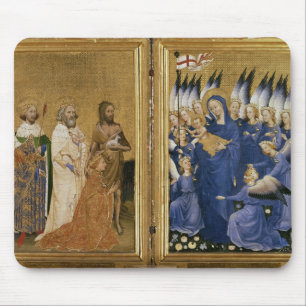 Richard II Presented to the Virgin and Child Mouse Mat