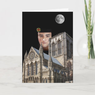 Richard III above York Minster Card