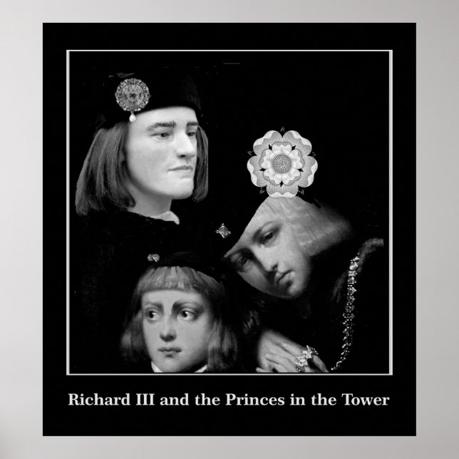 Richard III and the Princes in the Tower Poster (Front)