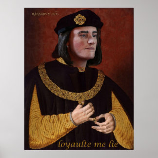 Richard III gets a new head (his own!) Poster