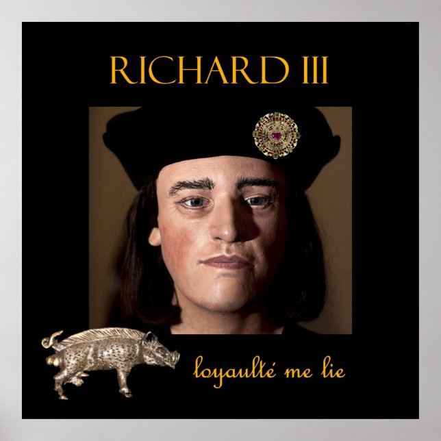 Richard III in the shadows Poster (Front)