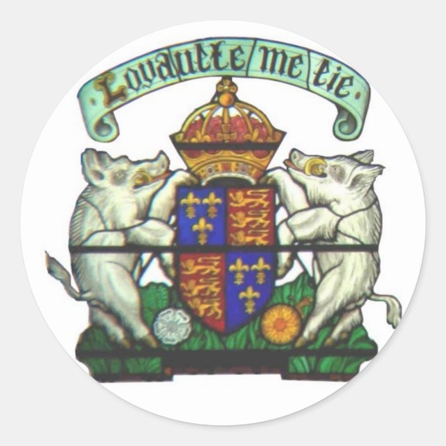 Richard III Motto Sticker (Front)