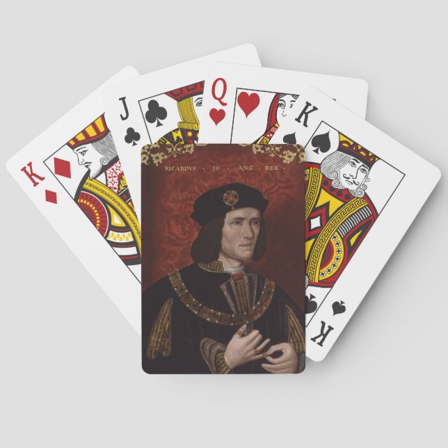 Richard III of England Playing Cards (Back)