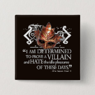 Richard III Quote 15 Cm Square Badge
