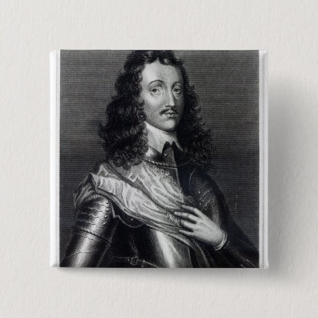 Richard Lovelace 15 Cm Square Badge (Front)