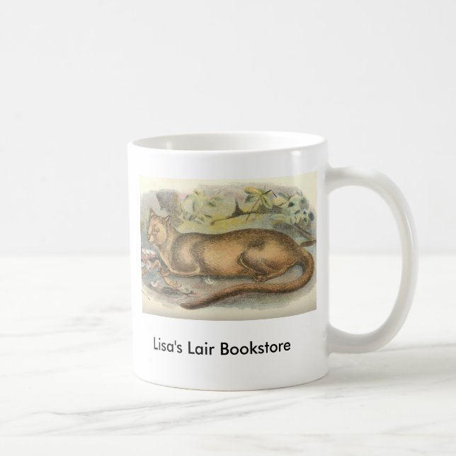 Richard Lydekker - Fossa Bookstore Promo Coffee Mug (Right)