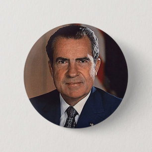 Richard M. Nixon 37 6 Cm Round Badge