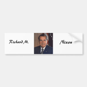 Richard M. Nixon 37 Bumper Sticker