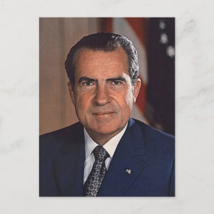 Richard M. Nixon 37 Postcard