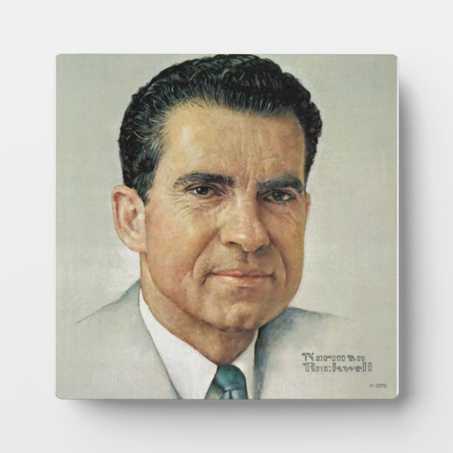 Richard Milhouse Nixon Plaque (Front)