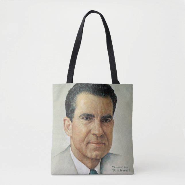 Richard Milhouse Nixon Tote Bag (Front)