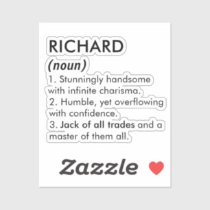 Richard name, Editable name, Custom name