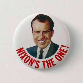 Richard Nixon 1968 Election Campaign Badge