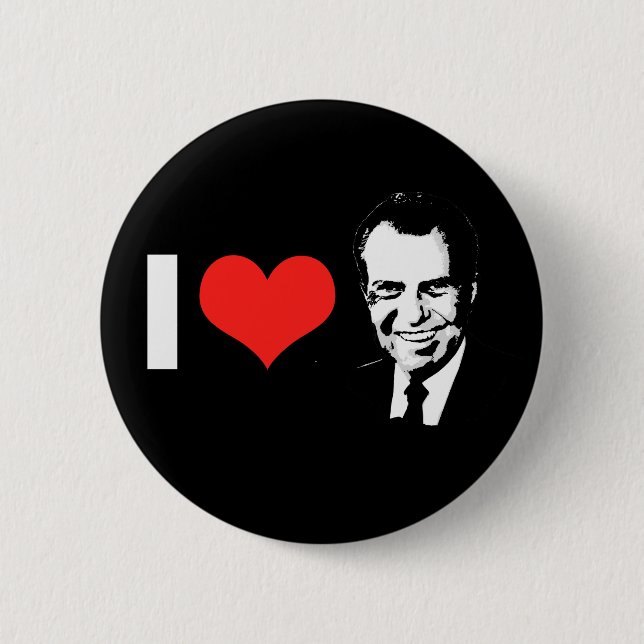 Richard Nixon 2012 6 Cm Round Badge (Front)