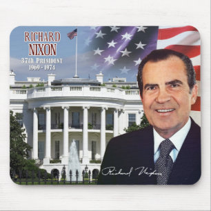 Richard Nixon - 37th President of the U.S. Mouse Mat