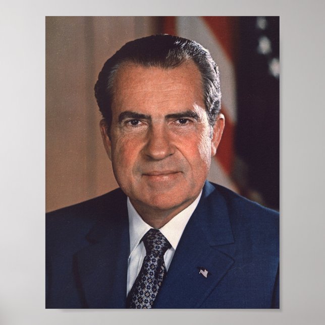 Richard Nixon Presidential Portrait Poster (Front)