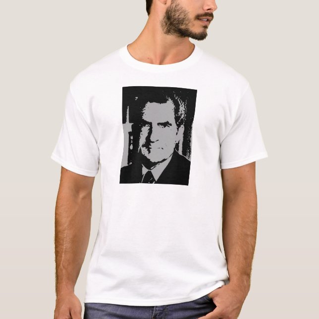 Richard Nixon silhouette T-Shirt (Front)