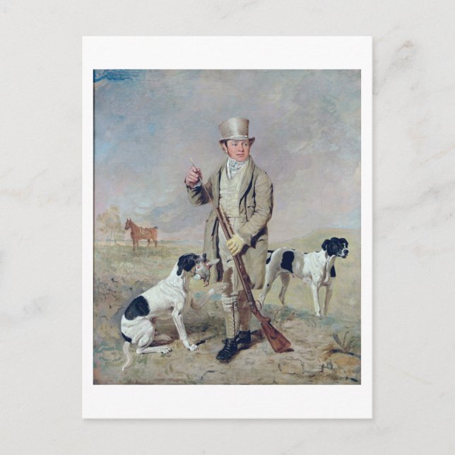 Richard Prince, with Damon, the late Colonel Melli Postcard (Front)