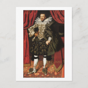 Richard Sackville by William Larkin Postcard