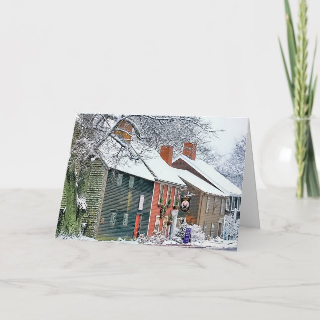 Richard Sparrow House & Jenney Grist Mill Museum Card (Front)