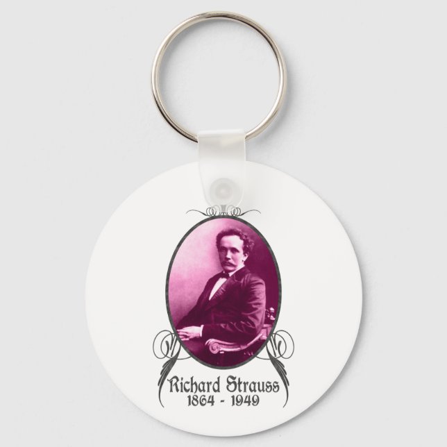 Richard Strauss Key Ring (Front)