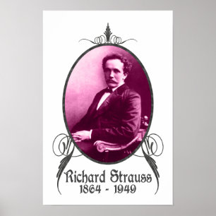 Richard Strauss Poster