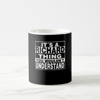 RICHARD Surname Personalised Gift Coffee Mug