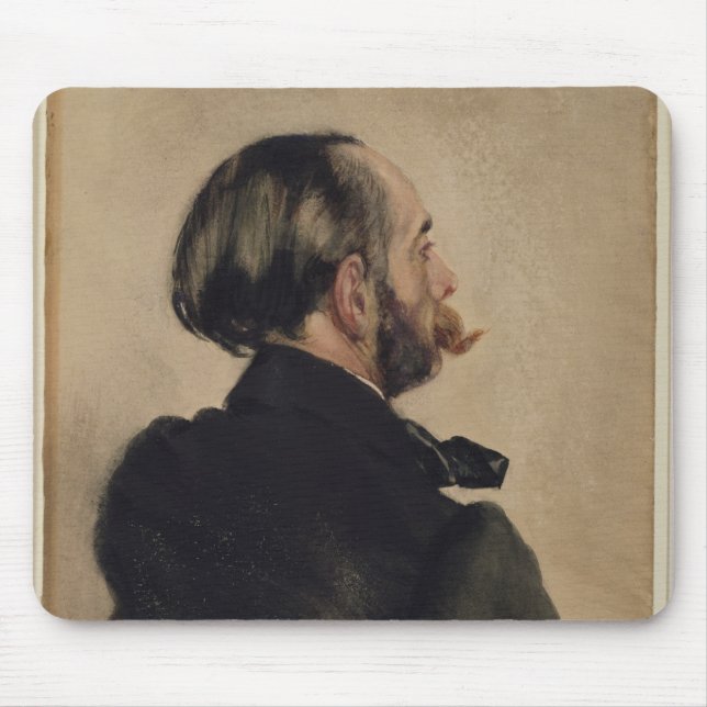 Richard, the Brother of the Artist, 1860 Mouse Mat (Front)