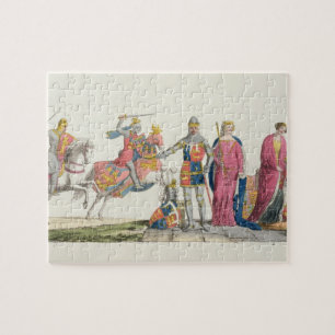 Richard the Lionheart, John of Gaunt, Edward III, Jigsaw Puzzle