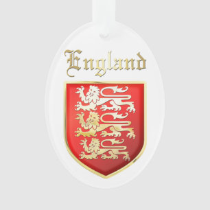 Richard the Lionheart's Royal Arms of England Ornament