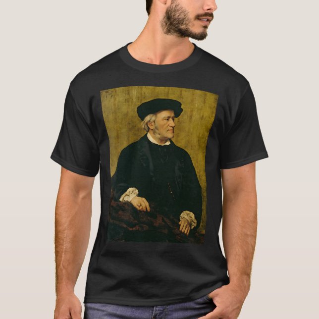 Richard Wagner (1813  1883) By Giuseppe Tivoli T-Shirt (Front)