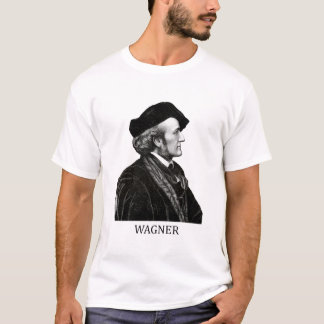 Richard Wagner, black T-Shirt