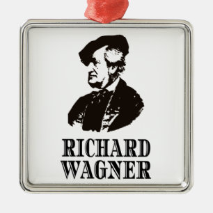 Richard Wagner Classical Music Composer Classic Metal Tree Decoration