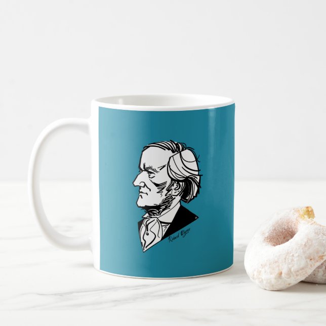 Richard Wagner Coffee Mug (With Donut)
