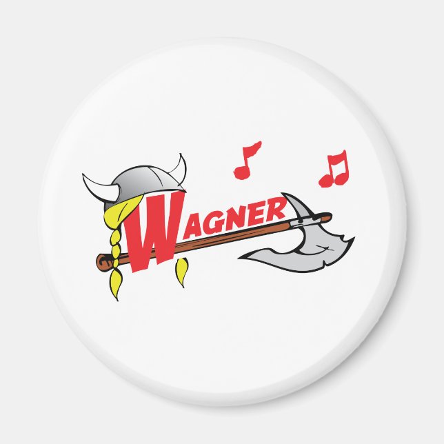 Richard Wagner Magnet (Front)