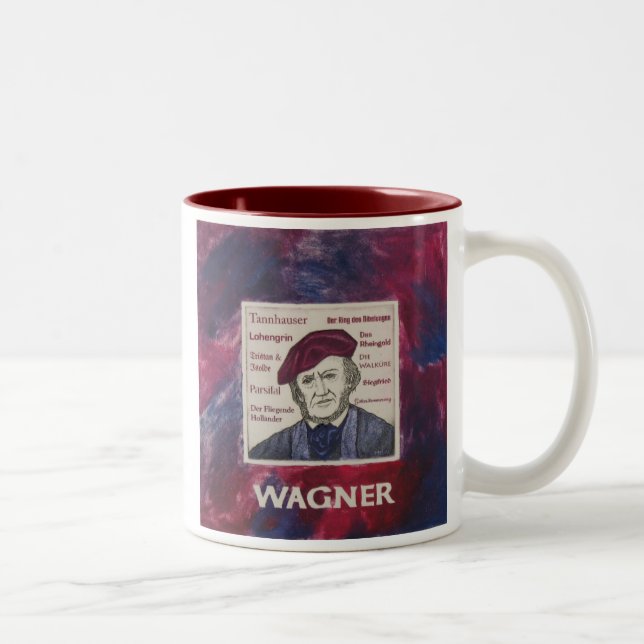 Richard WAGNER mug (Right)